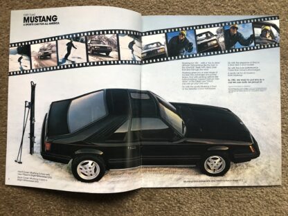 1981 Ford Mustang Brochure - Image 2