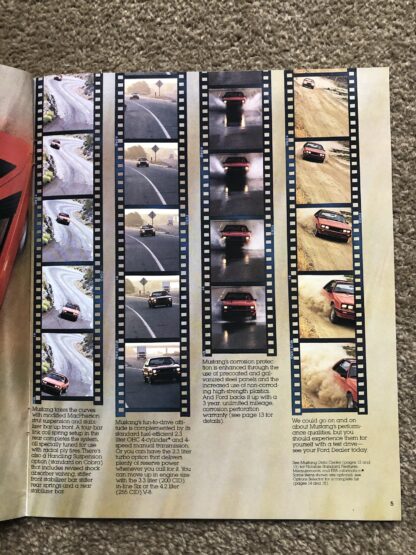 1981 Ford Mustang Brochure - Image 4