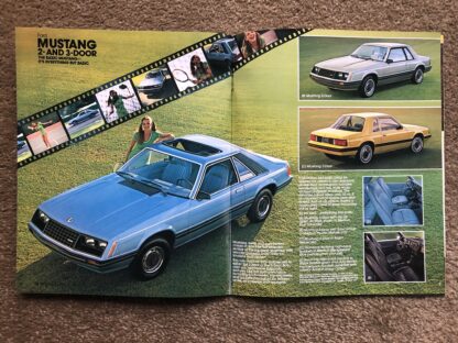 1981 Ford Mustang Brochure - Image 5