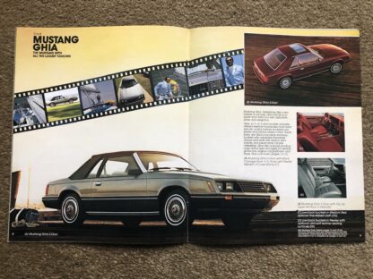 1981 Ford Mustang Brochure - Image 6