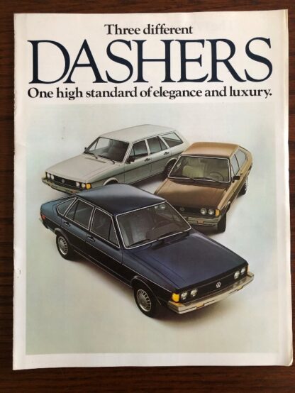 1978 Volkswagen Dasher (Passat) Brochure