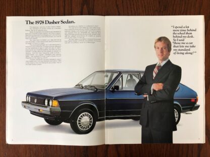 1978 Volkswagen Dasher (Passat) Brochure - Image 5