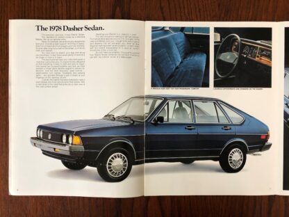 1978 Volkswagen Dasher (Passat) Brochure - Image 6