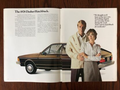 1978 Volkswagen Dasher (Passat) Brochure - Image 8