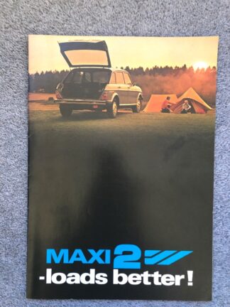 1980 Austin Maxi Brochure
