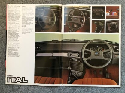 1980 Morris Ital Brochure - Image 7