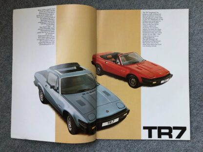 1981 Triumph TR7 Brochure - Image 2