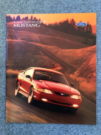 1998 Ford Mustang Brochure