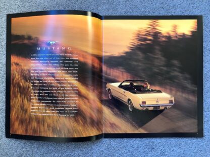 1998 Ford Mustang Brochure - Image 2