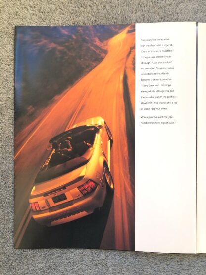 2000 Ford Mustang Brochure - Image 2
