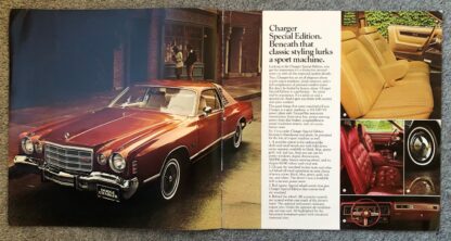 1976 Dodge Charger Brochure - Image 2