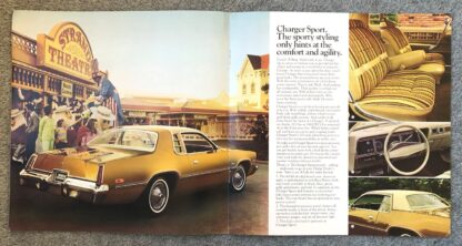 1976 Dodge Charger Brochure - Image 4