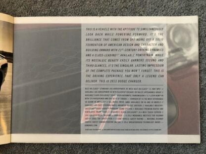 2013 Dodge Charger Brochure - Image 3