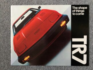 1976 Triumph TR7 Brochure