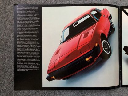 1976 Triumph TR7 Brochure - Image 2