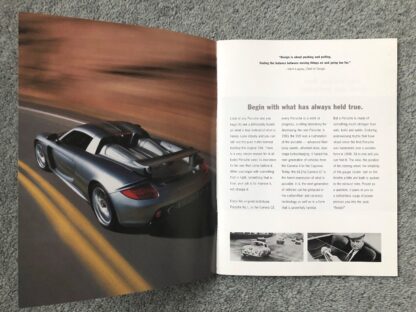 2004 Porsche Range Brochure, 911, Carrera GT, Cayenne, Boxster - Image 2