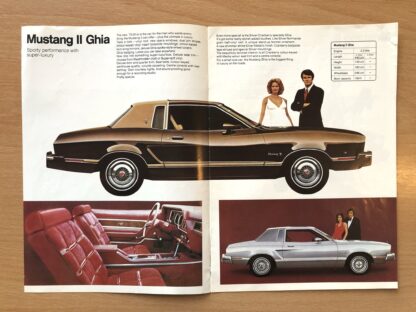 1975 Ford Range Brochure Mustang, Cougar, Gran Torino, Monarch - Image 2