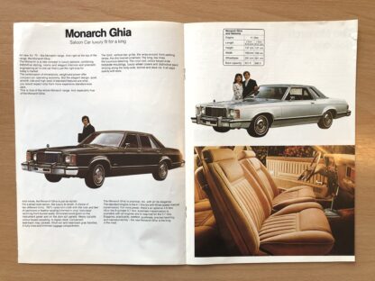 1975 Ford Range Brochure Mustang, Cougar, Gran Torino, Monarch - Image 4