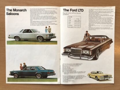 1975 Ford Range Brochure Mustang, Cougar, Gran Torino, Monarch - Image 5