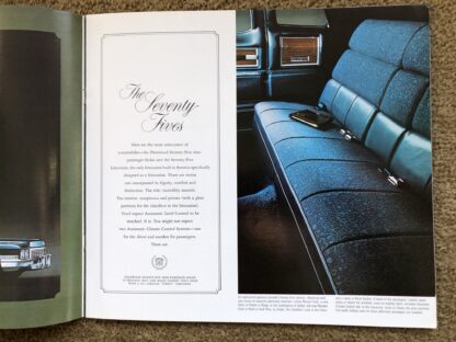 1972 Cadillac Range Brochure Fleetwood, Calais, De Ville - Image 9