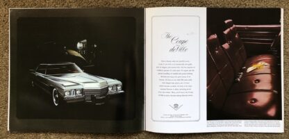 1972 Cadillac Range Brochure Fleetwood, Calais, De Ville - Image 13