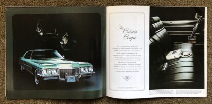 1972 Cadillac Range Brochure Fleetwood, Calais, De Ville - Image 15