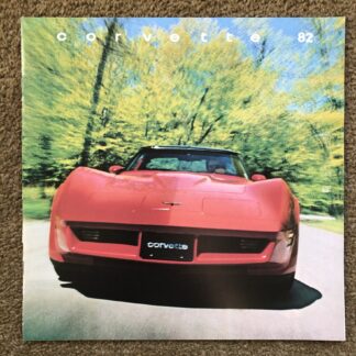 1982 Chevrolet Corvette Brochure