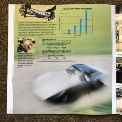 1982 Chevrolet Corvette Brochure - Image 7
