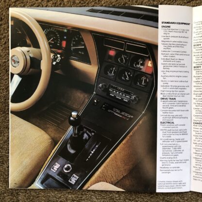 1982 Chevrolet Corvette Brochure - Image 9
