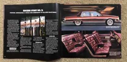 1980 Pontiac Range Brochure Firebird, Bonneville, LeMans, Catalina - Image 7