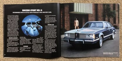 1980 Pontiac Range Brochure Firebird, Bonneville, LeMans, Catalina - Image 11