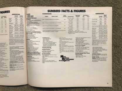 1980 Pontiac Range Brochure Firebird, Bonneville, LeMans, Catalina - Image 19