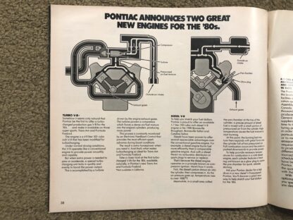 1980 Pontiac Range Brochure Firebird, Bonneville, LeMans, Catalina - Image 20