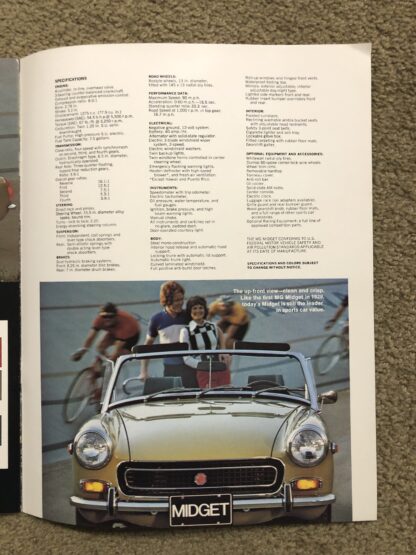 1972 MG Midget Brochure - Image 6