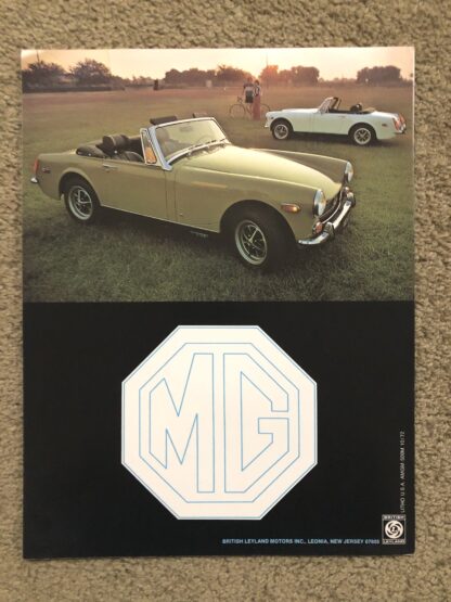 1972 MG Midget Brochure - Image 7