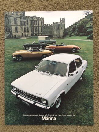 1973 Morris Marina Brochure