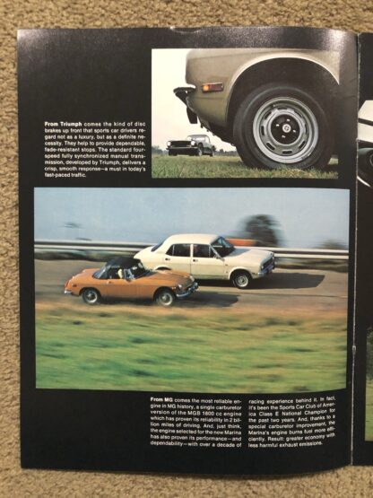 1973 Morris Marina Brochure - Image 2