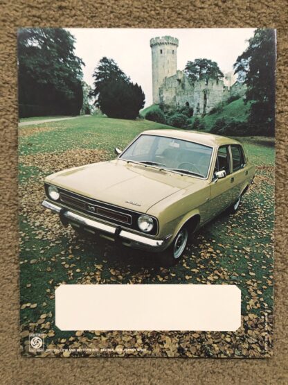 1973 Morris Marina Brochure - Image 7