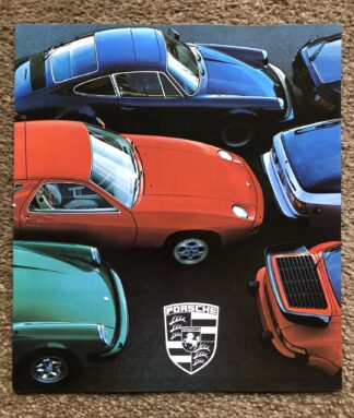 1977 Porsche Range Brochure, 924, 911, 928