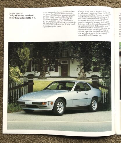 1977 Porsche Range Brochure, 924, 911, 928 - Image 2