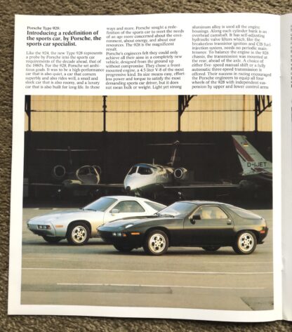 1977 Porsche Range Brochure, 924, 911, 928 - Image 6