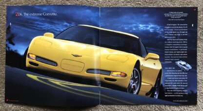 2000 Chevrolet Corvette Z06 Brochure - Image 2