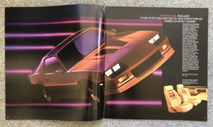 1985 Chevrolet Camaro Brochure - Image 2