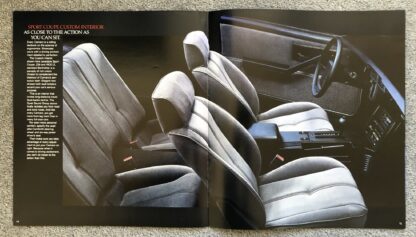 1985 Chevrolet Camaro Brochure - Image 8