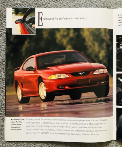 1996 Ford Mustang Brochure - Image 6