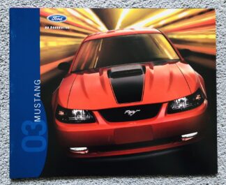 2003 Ford Mustang Brochure