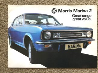 1976 Morris Marina Brochure