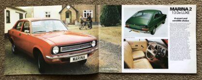 1976 Morris Marina Brochure - Image 2