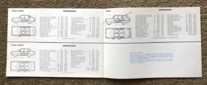 1976 Morris Marina Brochure - Image 10