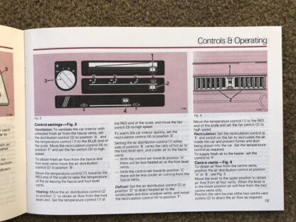 1984 Rover 200 Series Handbook - Image 5